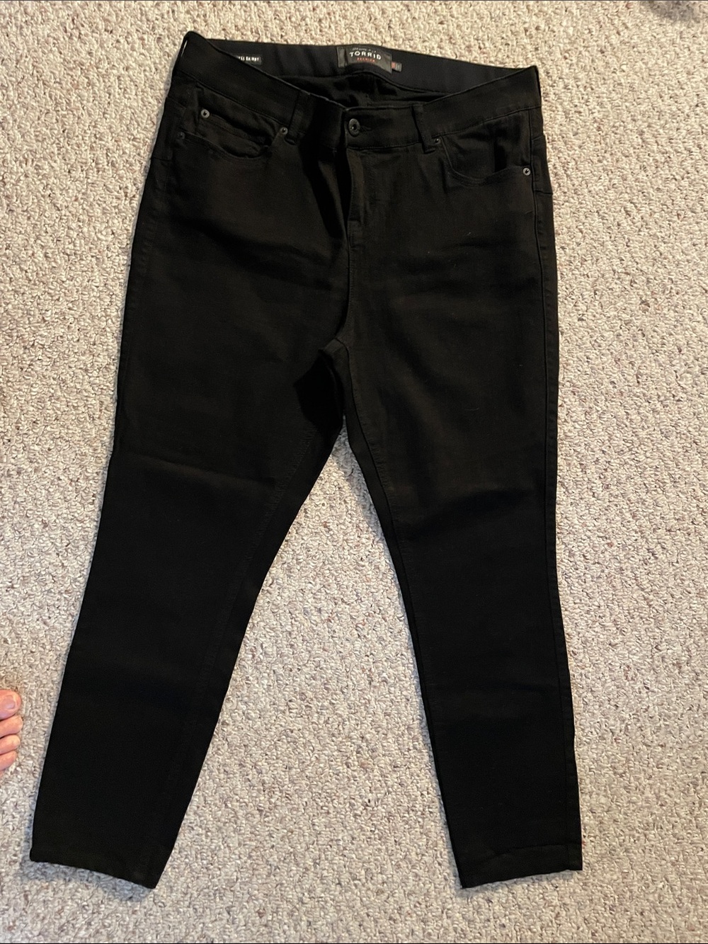 torrid Black High-Rise Skinny Jeans - Women's